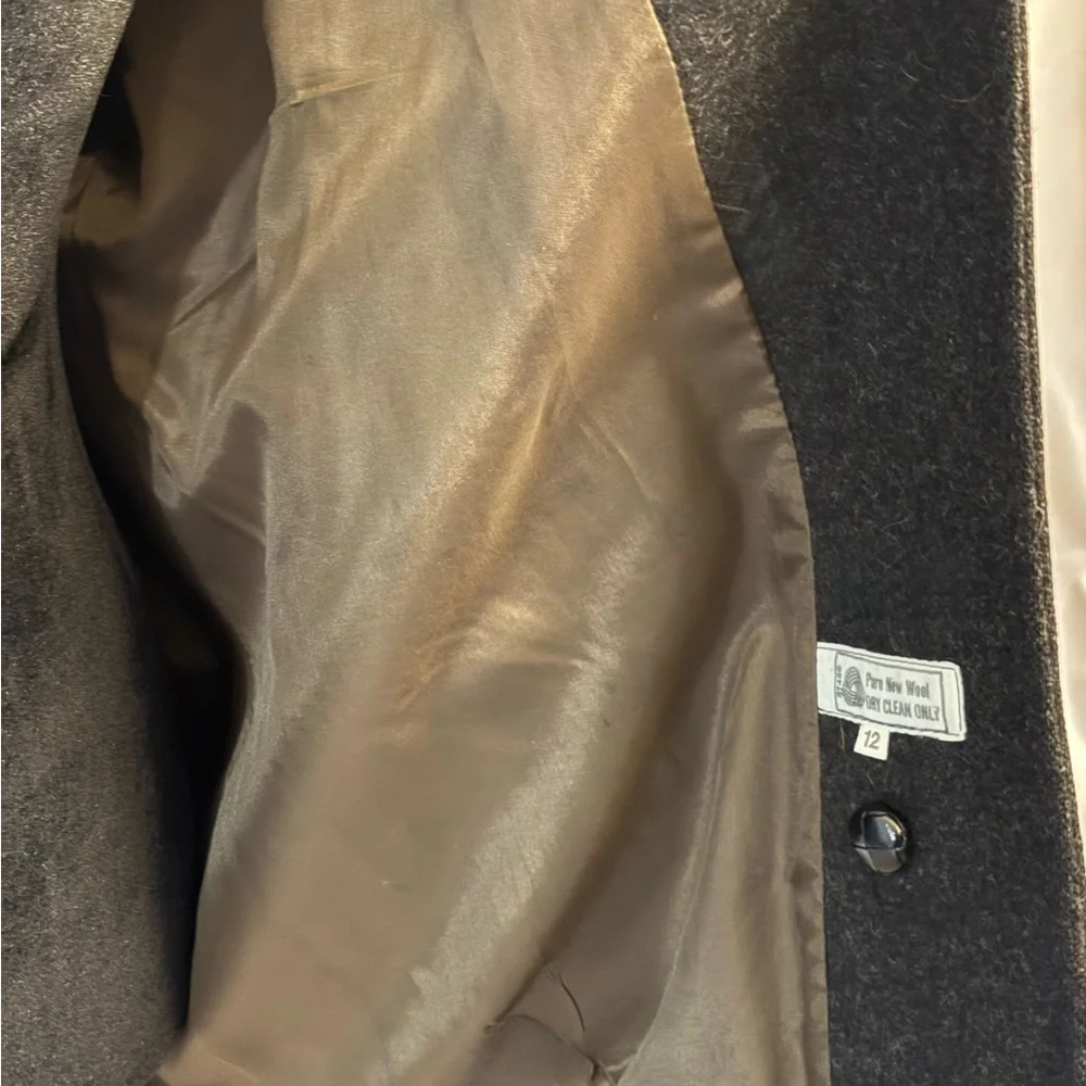 International Scene Vintage Wool Coat - Picture 8 of 13